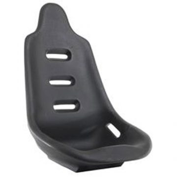 Poly Performance Seats with Covers Black and Gray