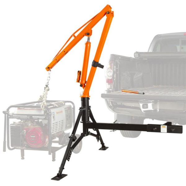 Apex Hydraulic Receiver Hitch Crane - 1,000 lb. Capacity