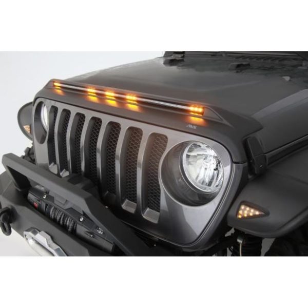 Auto Ventshade 753156 Aeroskin LightShield™ Hood Protector for 2020 Jeep Gladiator, 2018-2020 Jeep Wrangler JL, 2 & 4 Door